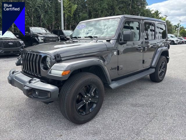 Used 2020 Jeep Wrangler Unlimited Sahara image 1