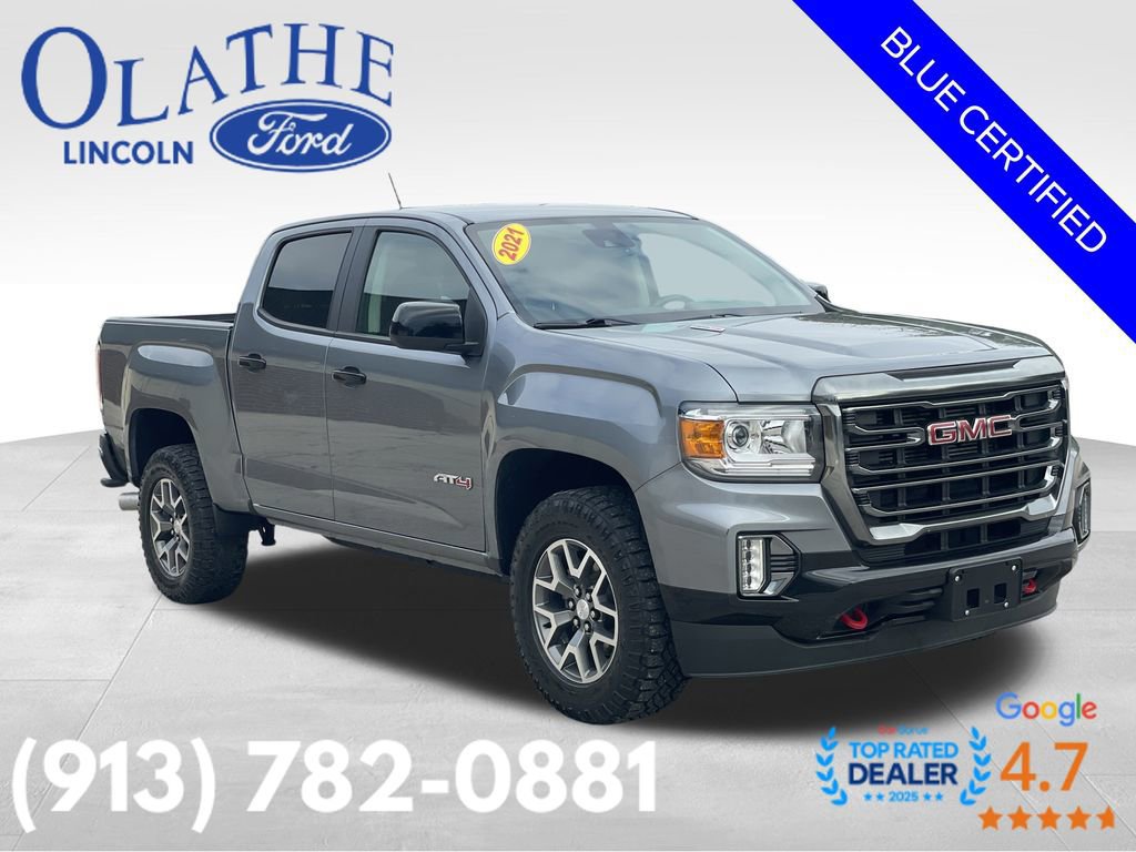Used 2021 GMC Canyon AT4 w/ Driver Alert Package image 1