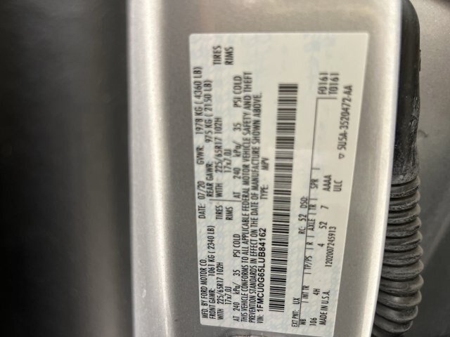 Certified 2020 Ford Escape SE FWD image 29