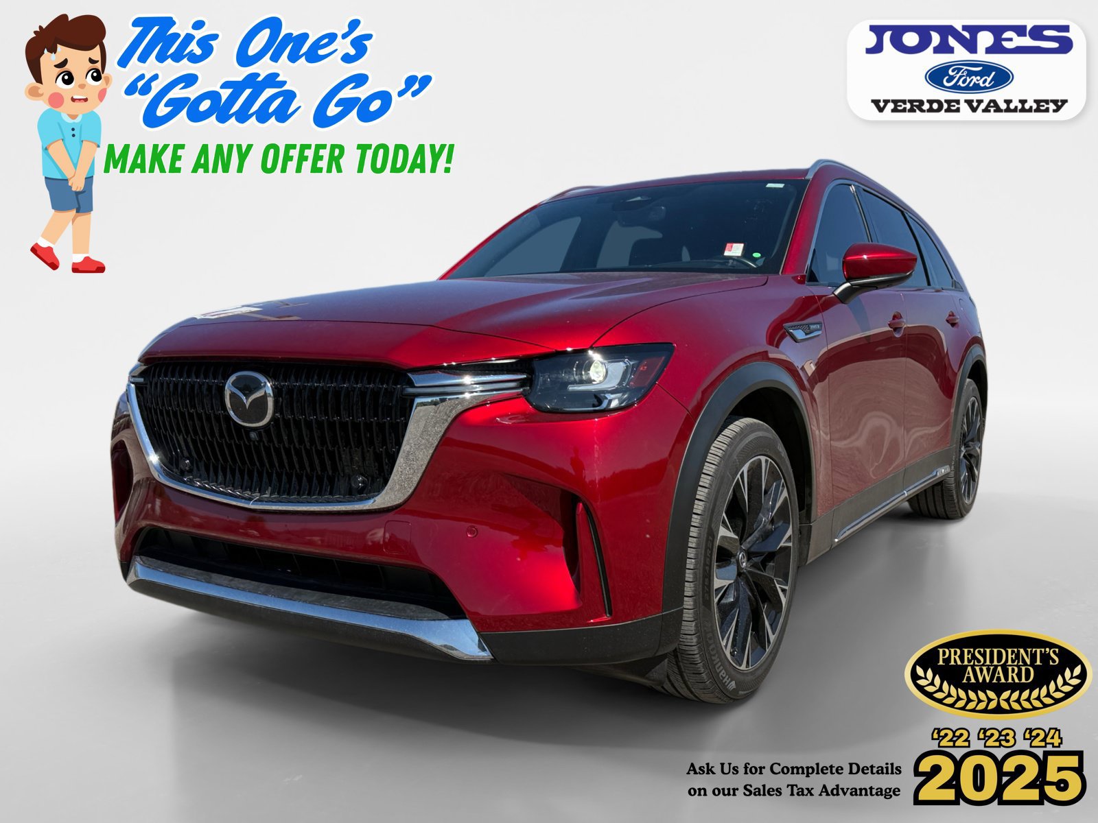 Used 2024 MAZDA CX-90 Plug-In Hybrid w/ Premium Plus AWD/4WD image 1
