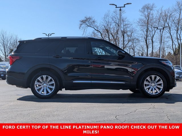 Certified 2025 Ford Explorer Platinum w/ LUX Leather Package AWD/4WD image 4