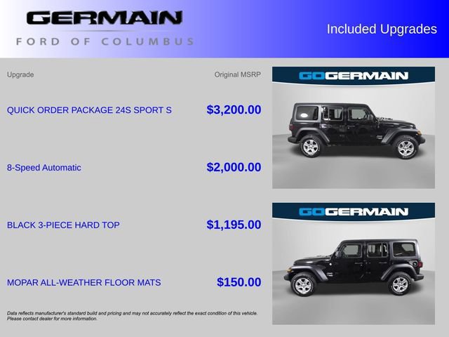 Used 2019 Jeep Wrangler Unlimited Sport S AWD/4WD image 38