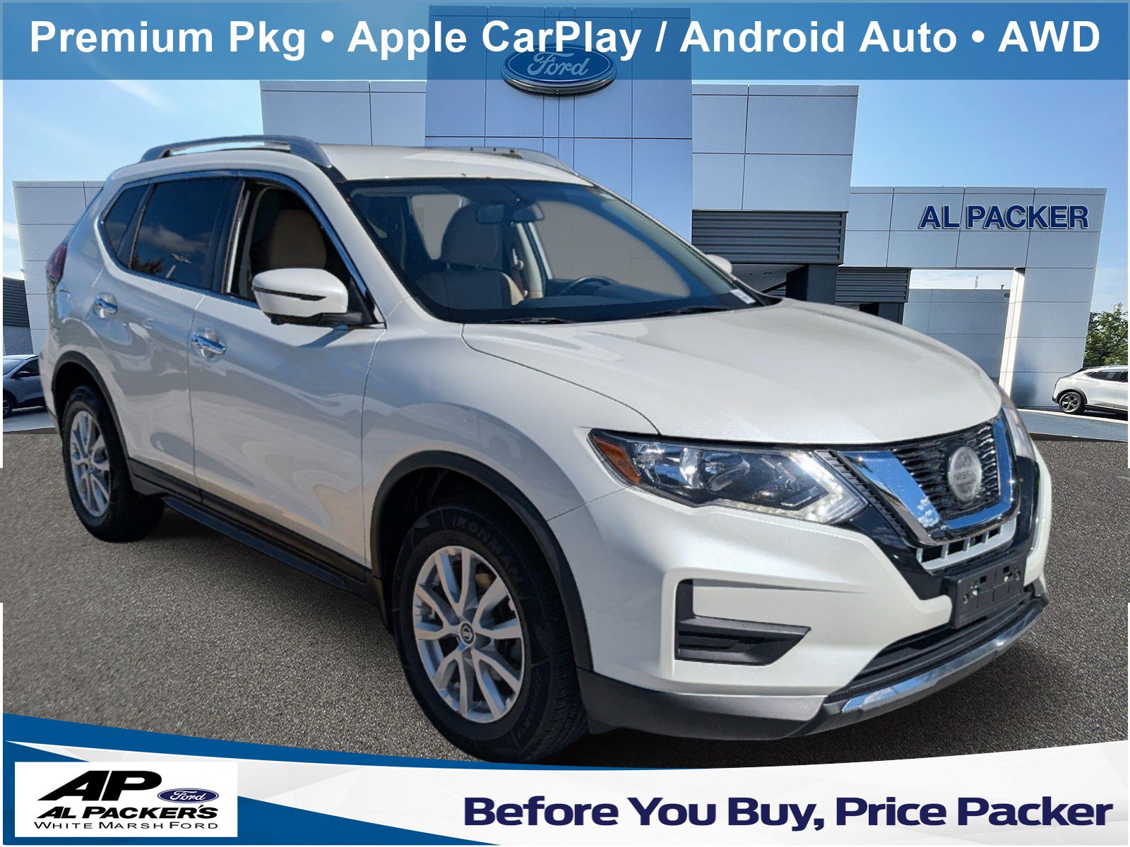 Used 2018 Nissan Rogue SV w/ Premium Package AWD/4WD image 1