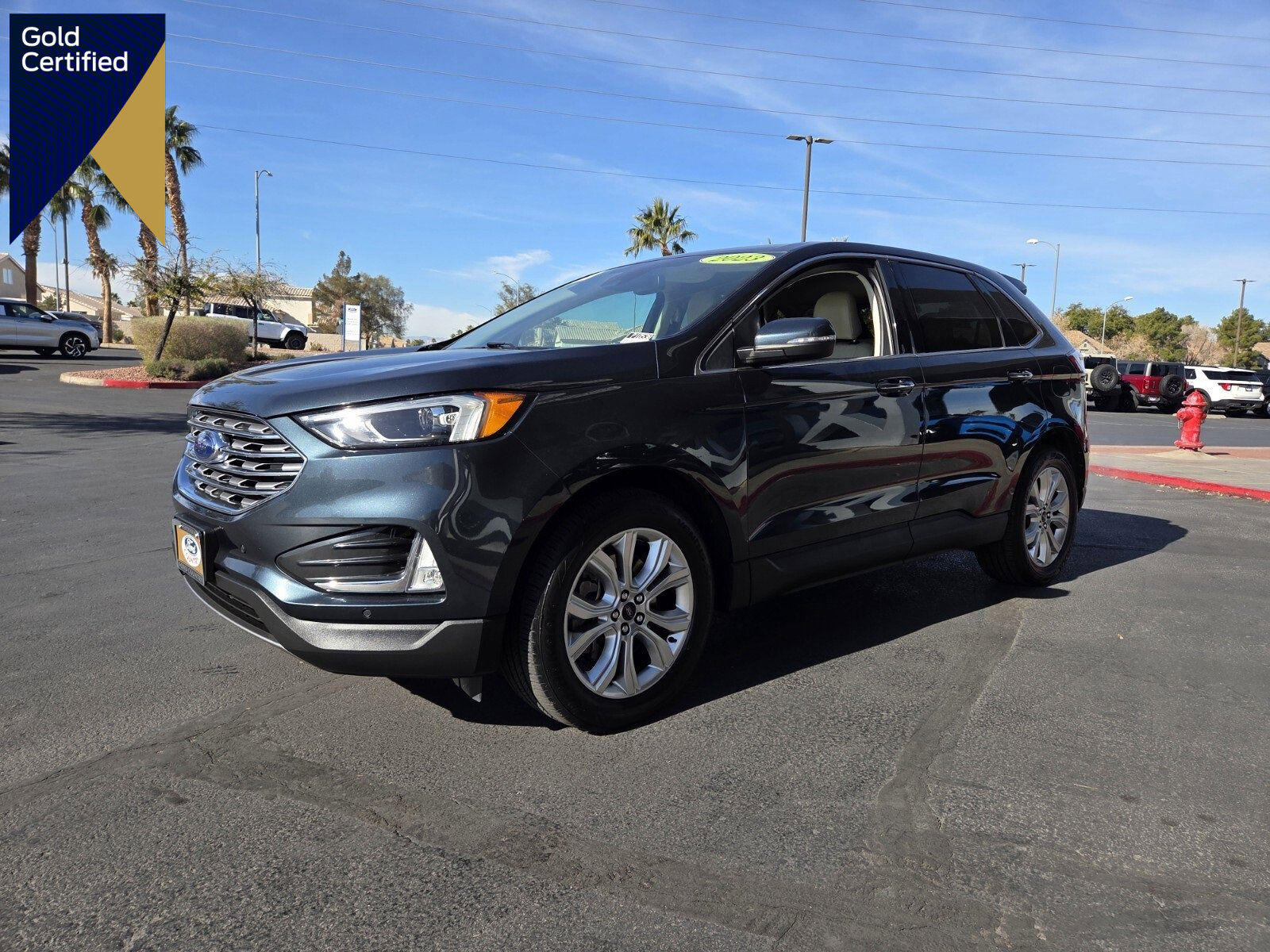 Certified 2023 Ford Edge Titanium w/ Cargo Accessory Package image 1