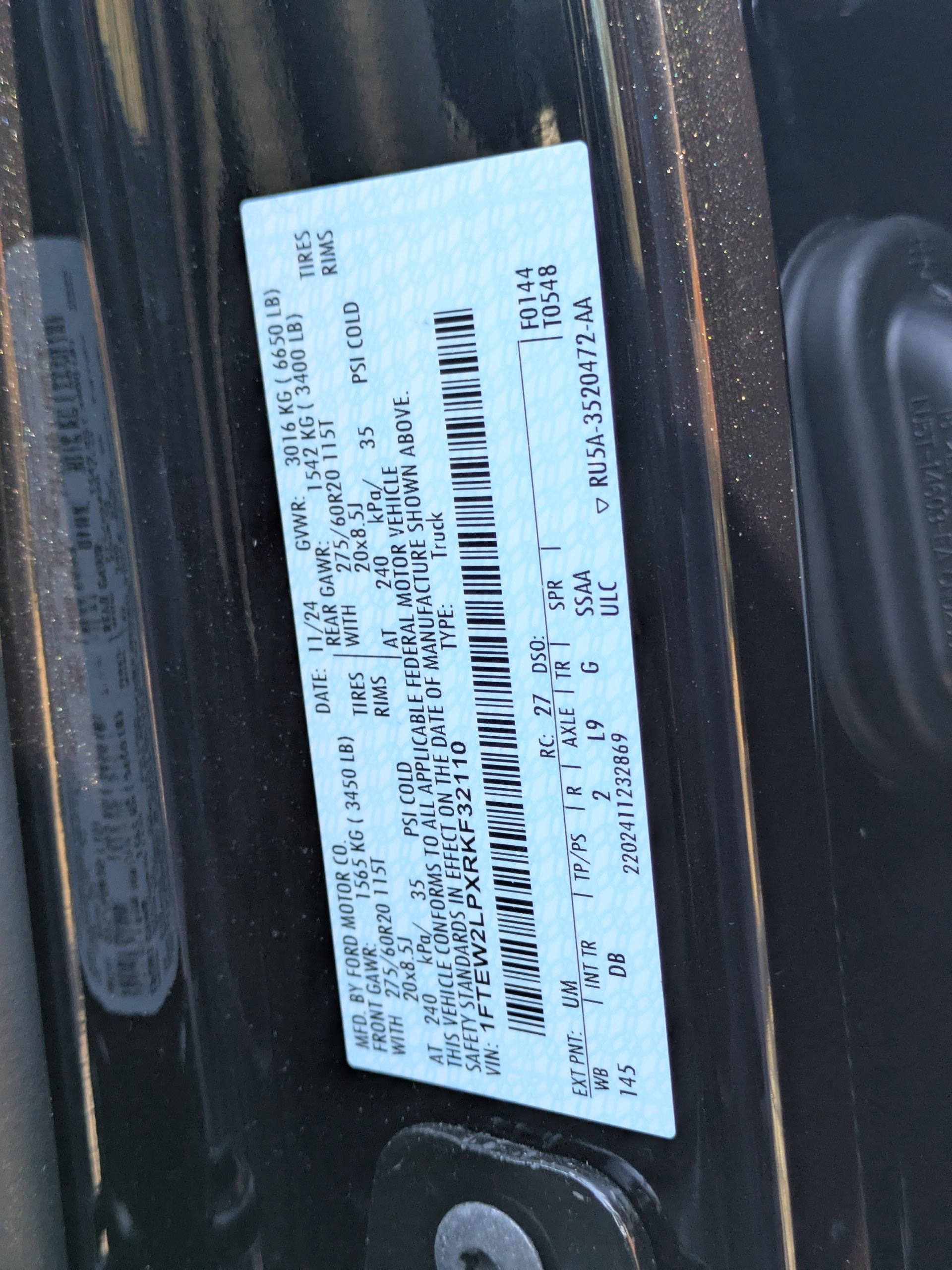 Certified 2024 Ford F150 STX w/ STX Black Appearance Package image 37