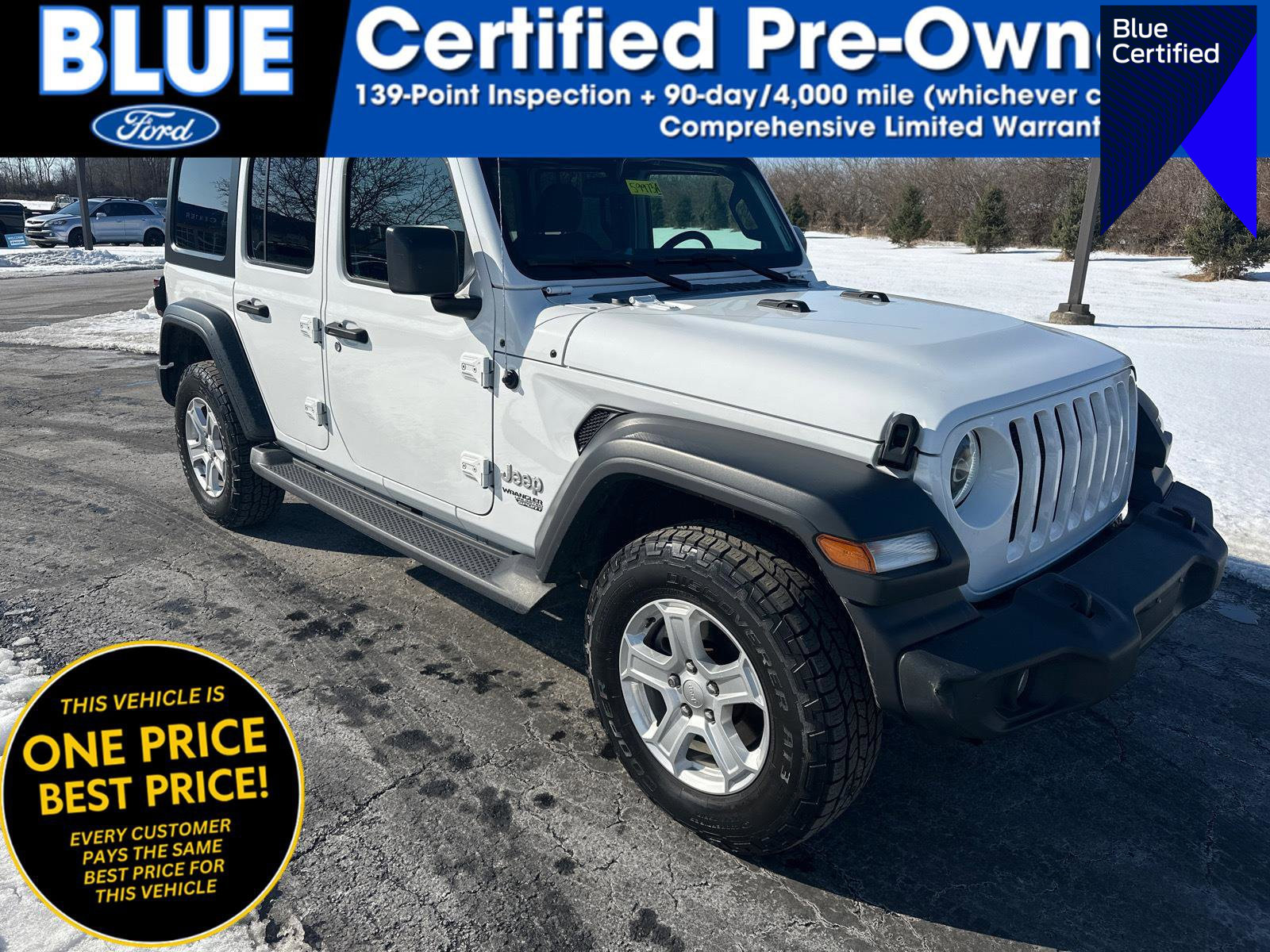 Used 2021 Jeep Wrangler Unlimited Sport image 1