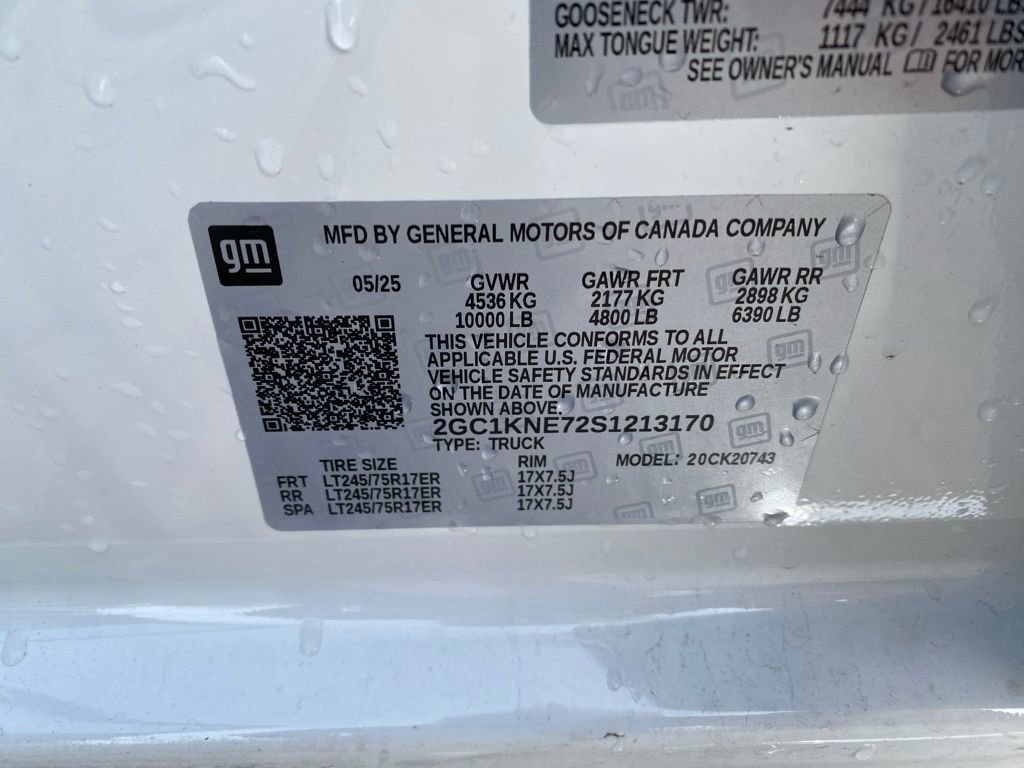 Used 2025 Chevrolet Silverado 2500 LT w/ Convenience Package image 16