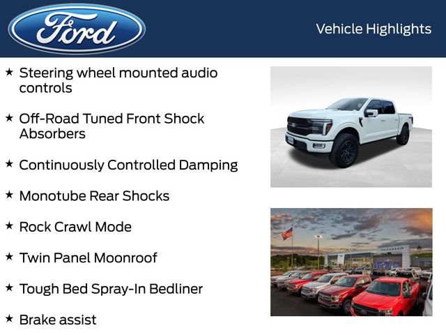 Certified 2024 Ford F150 Platinum w/ Equipment Group 702A High AWD/4WD image 9