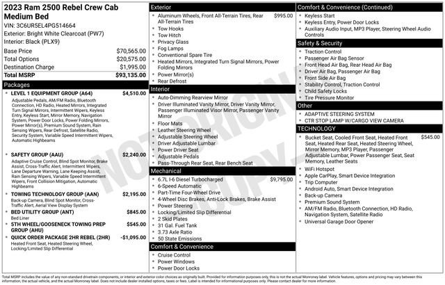 Used 2023 RAM 2500 Rebel w/ Level 1 Equipment Group image 17