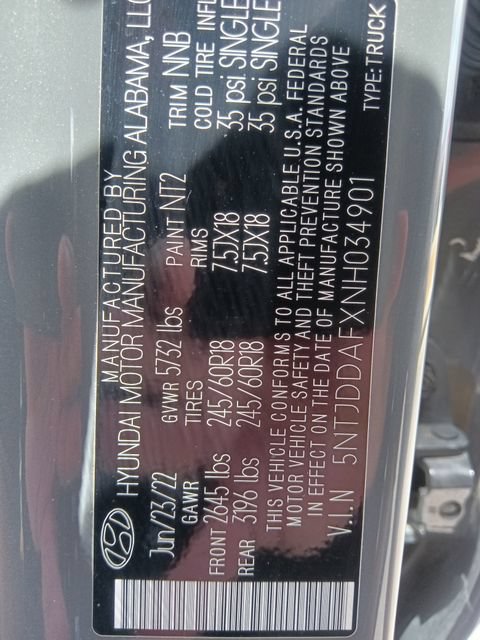 Used 2022 Hyundai Santa Cruz SEL Premium w/ Launch Package AWD/4WD image 32