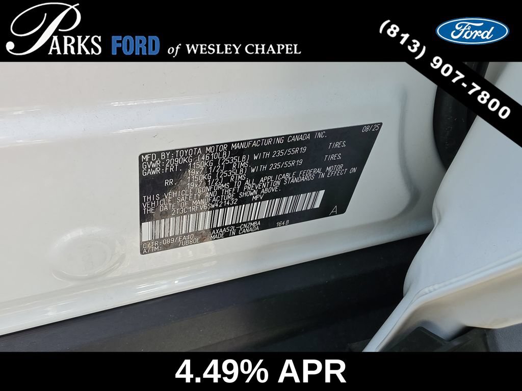 Used 2025 Toyota RAV4 XLE Premium w/ Weather Package FWD image 34