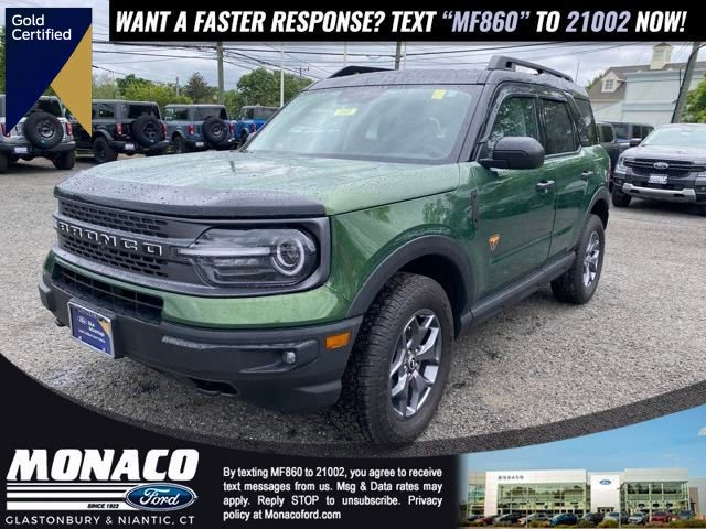 Certified 2024 Ford Bronco Sport Badlands