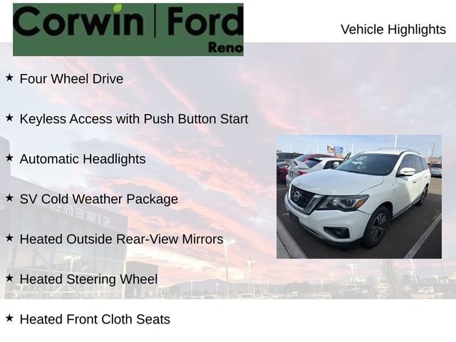 Used 2017 Nissan Pathfinder SV w/ Trailer Tow Package image 8