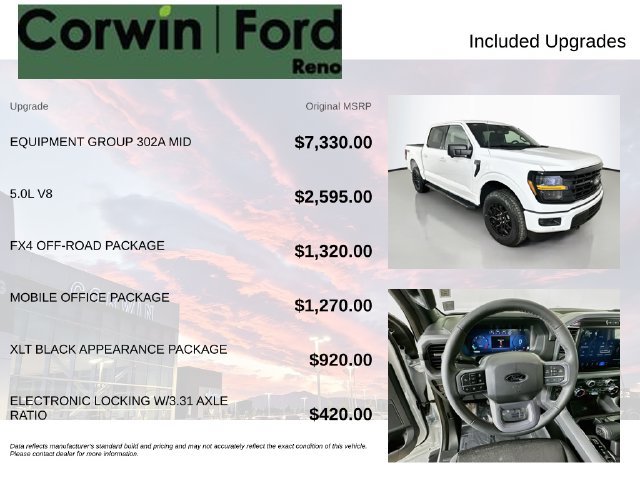 Certified 2026 Ford F150 XLT w/ Equipment Group 302A MID AWD/4WD image 3
