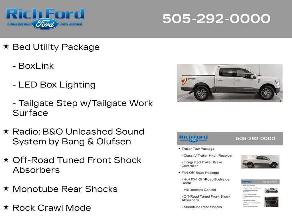 Certified 2023 Ford F150 King Ranch w/ Equipment Group 601A High AWD/4WD image 46