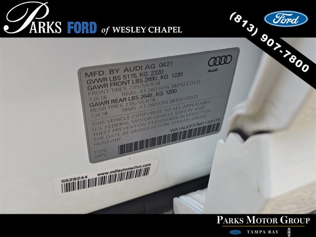 Used 2021 Audi Q3 2.0T Premium w/ Convenience Package image 34