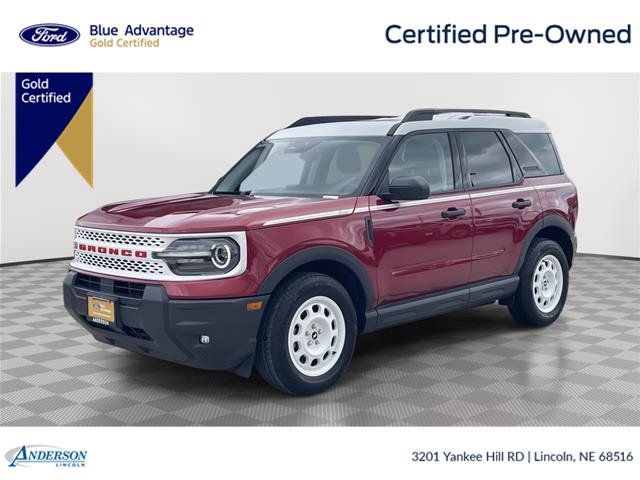 Certified 2025 Ford Bronco Sport Heritage w/ Convenience Package AWD/4WD image 1
