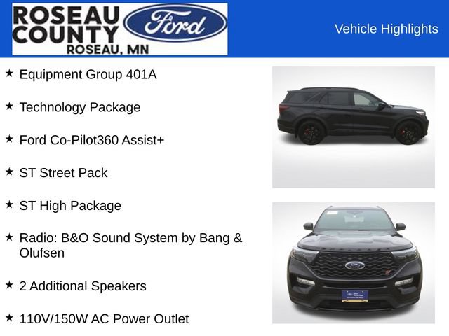 Certified 2023 Ford Explorer ST w/ Equipment Group 401A AWD/4WD image 36
