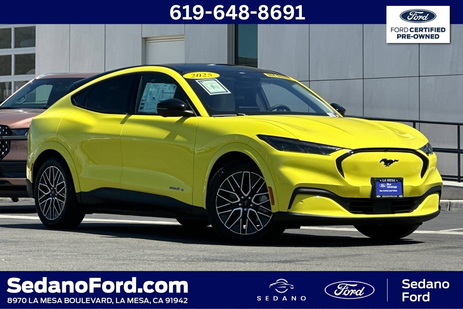 Certified 2025 Ford Mustang Mach-E Premium AWD/4WD video 1