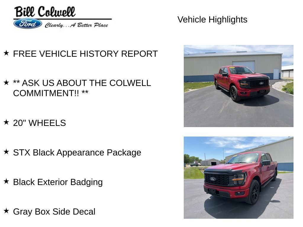 Certified 2024 Ford F150 STX w/ STX Black Appearance Package AWD/4WD image 11