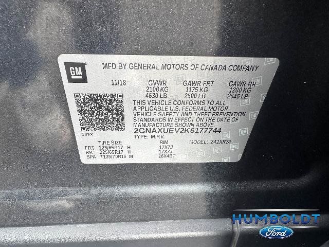 Used 2019 Chevrolet Equinox LT AWD/4WD image 30