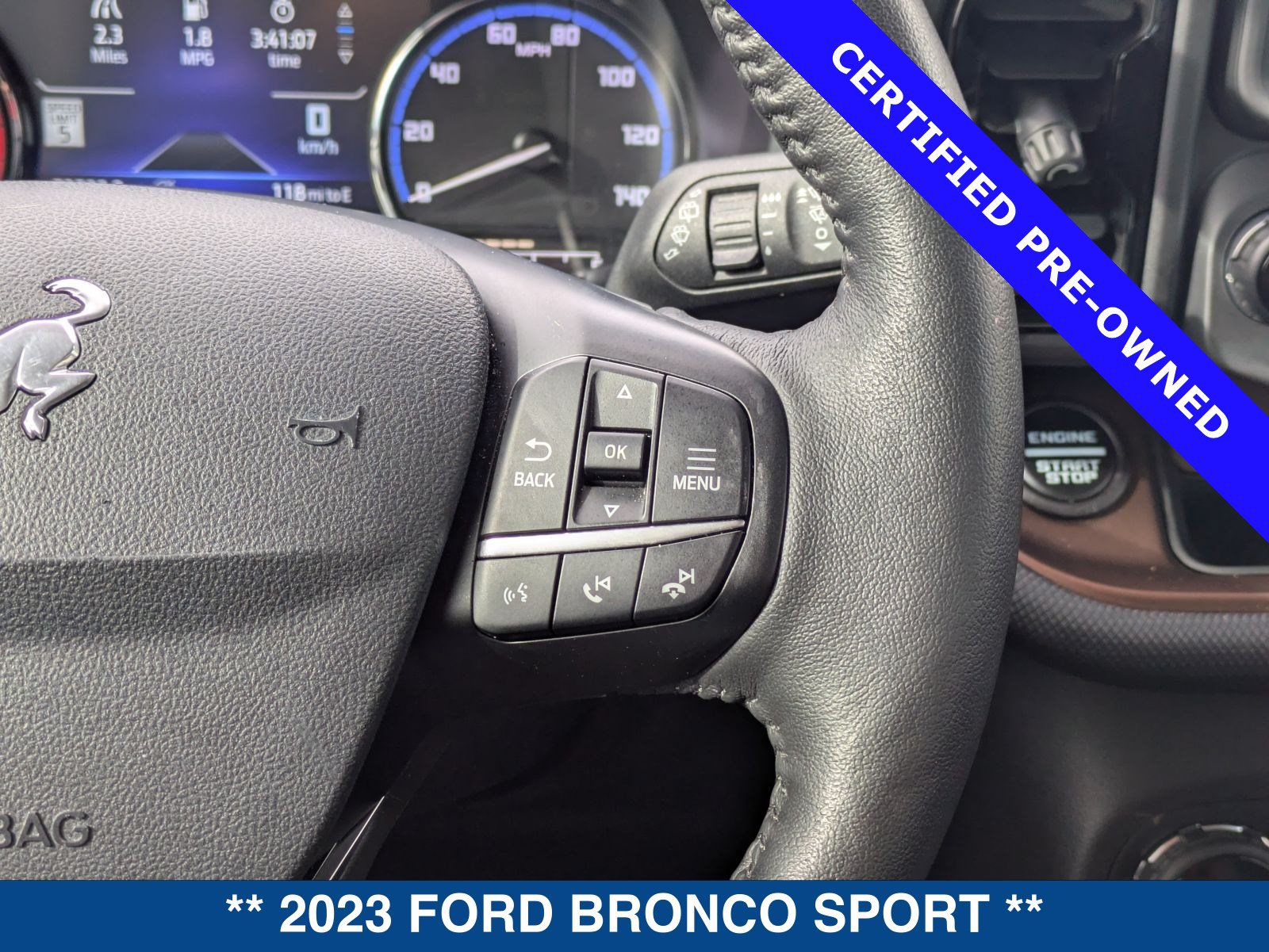 Certified 2023 Ford Bronco Sport Outer Banks w/ Tech Package AWD/4WD image 26