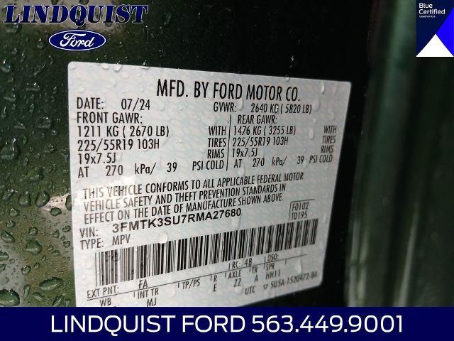 Certified 2024 Ford Mustang Mach-E Premium AWD/4WD image 23
