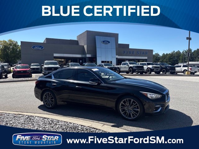 Used 2021 INFINITI Q50 Luxe w/ Cargo Package