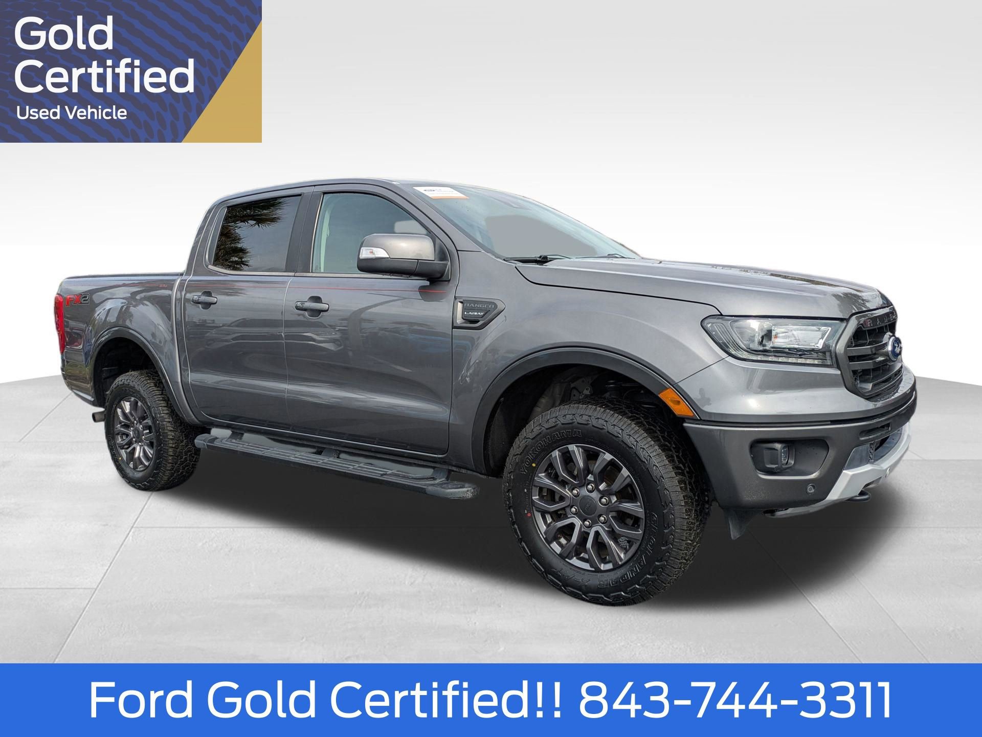 Certified 2021 Ford Ranger Lariat w/ Equipment Group 501A High image 1