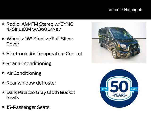 Certified 2025 Ford Transit 350 XLT RWD image 11