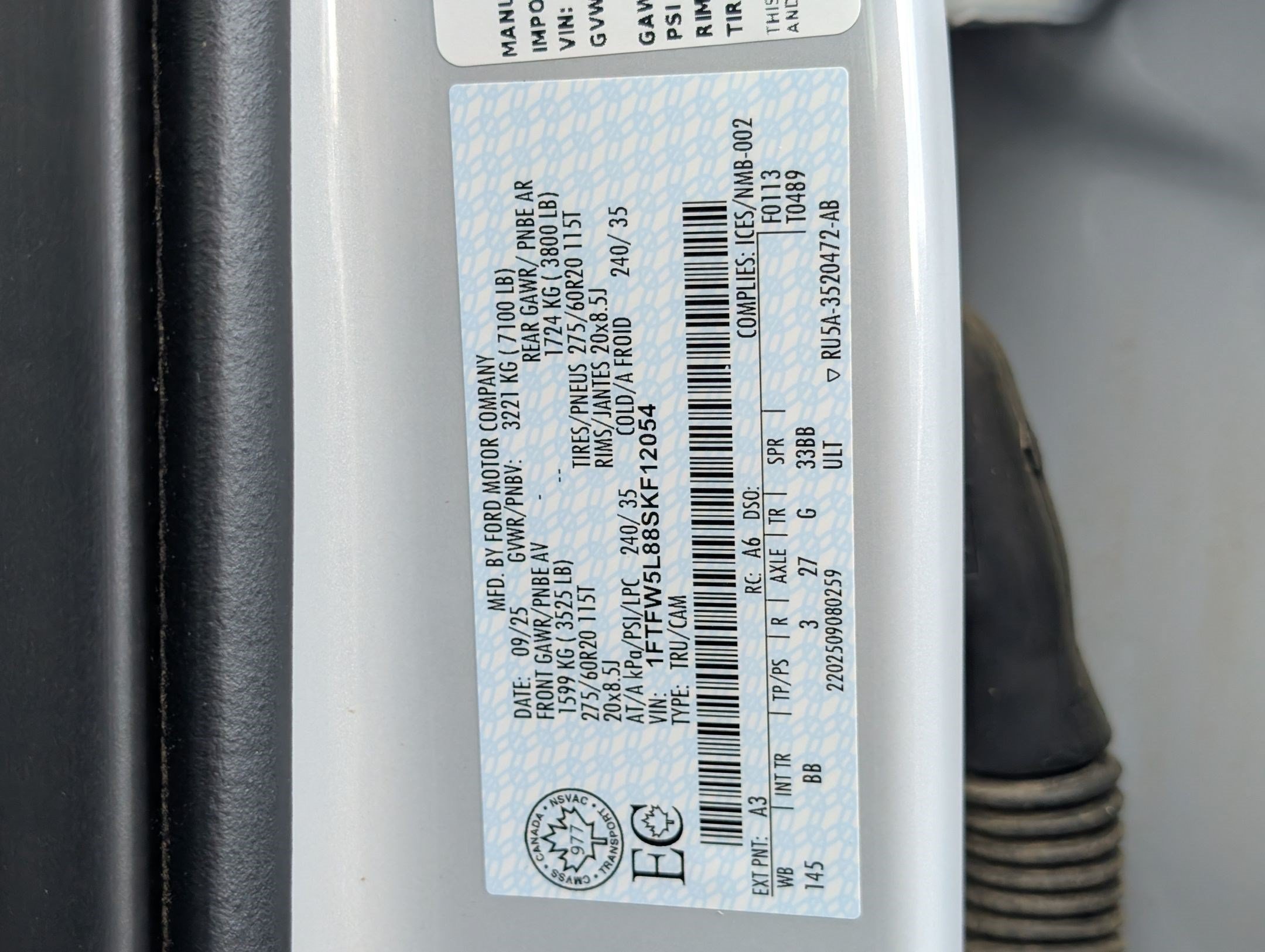 Certified 2025 Ford F150 Lariat AWD/4WD image 37