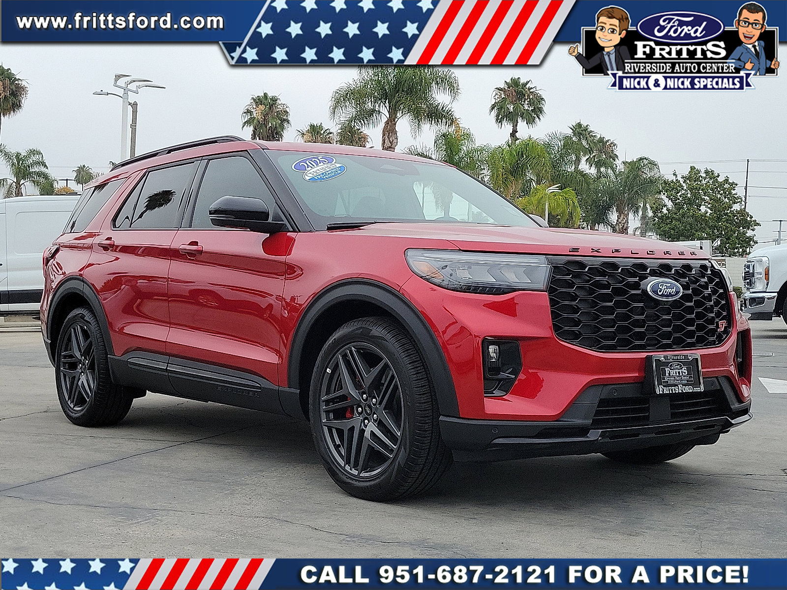 Certified 2025 Ford Explorer ST w/ Sun And Sound Package AWD/4WD image 22