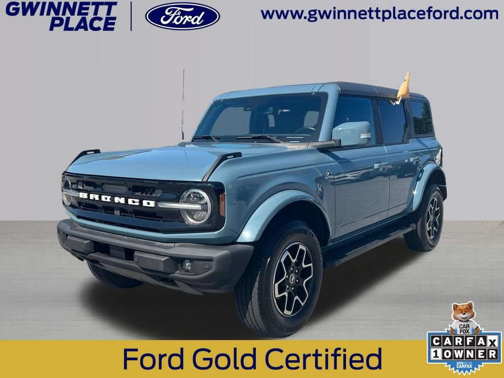 Certified 2022 Ford Bronco Outer Banks AWD/4WD video 1
