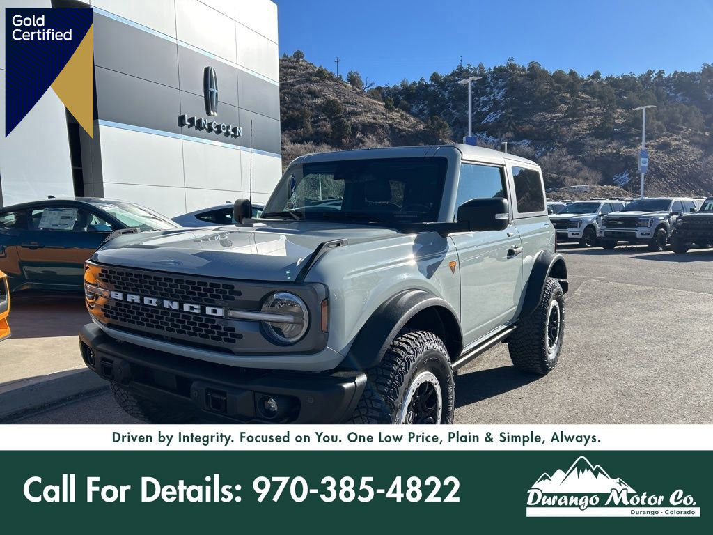 Certified 2022 Ford Bronco Badlands image 1