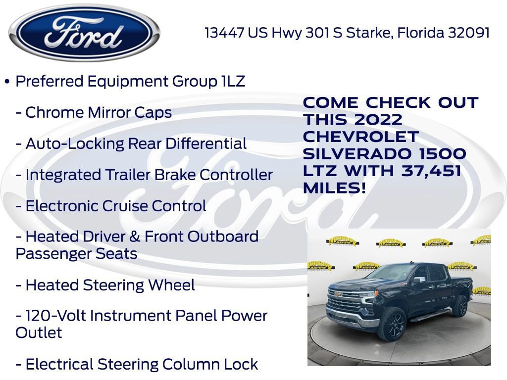 Used 2022 Chevrolet Silverado 1500 LTZ image 30