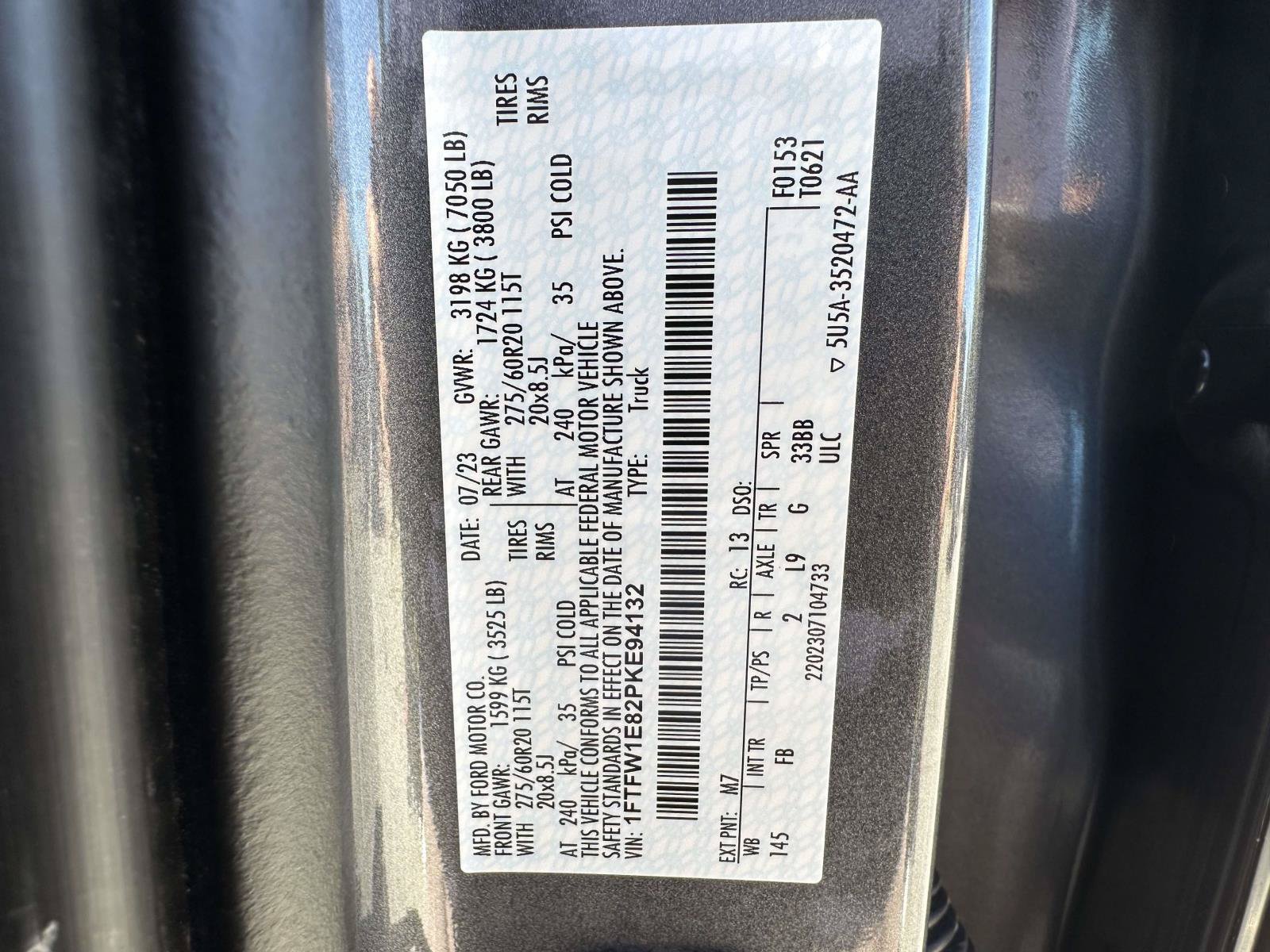 Certified 2023 Ford F150 XLT w/ Equipment Group 302A High AWD/4WD image 34