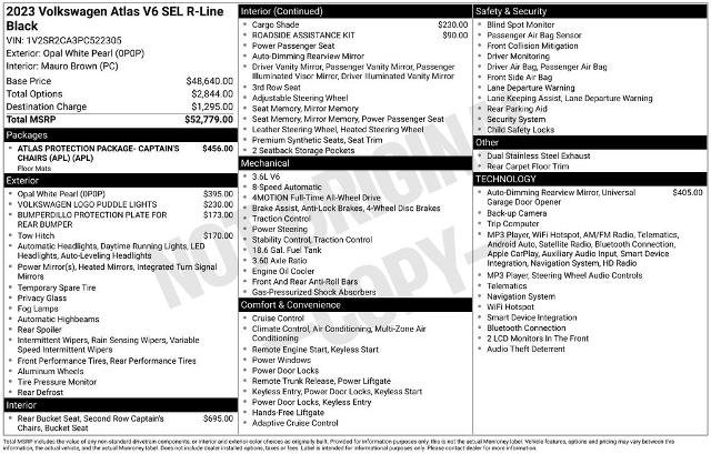 Used 2023 Volkswagen Atlas SEL R-Line AWD/4WD image 28
