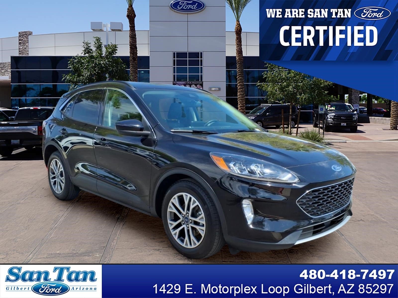 Certified 2022 Ford Escape SEL