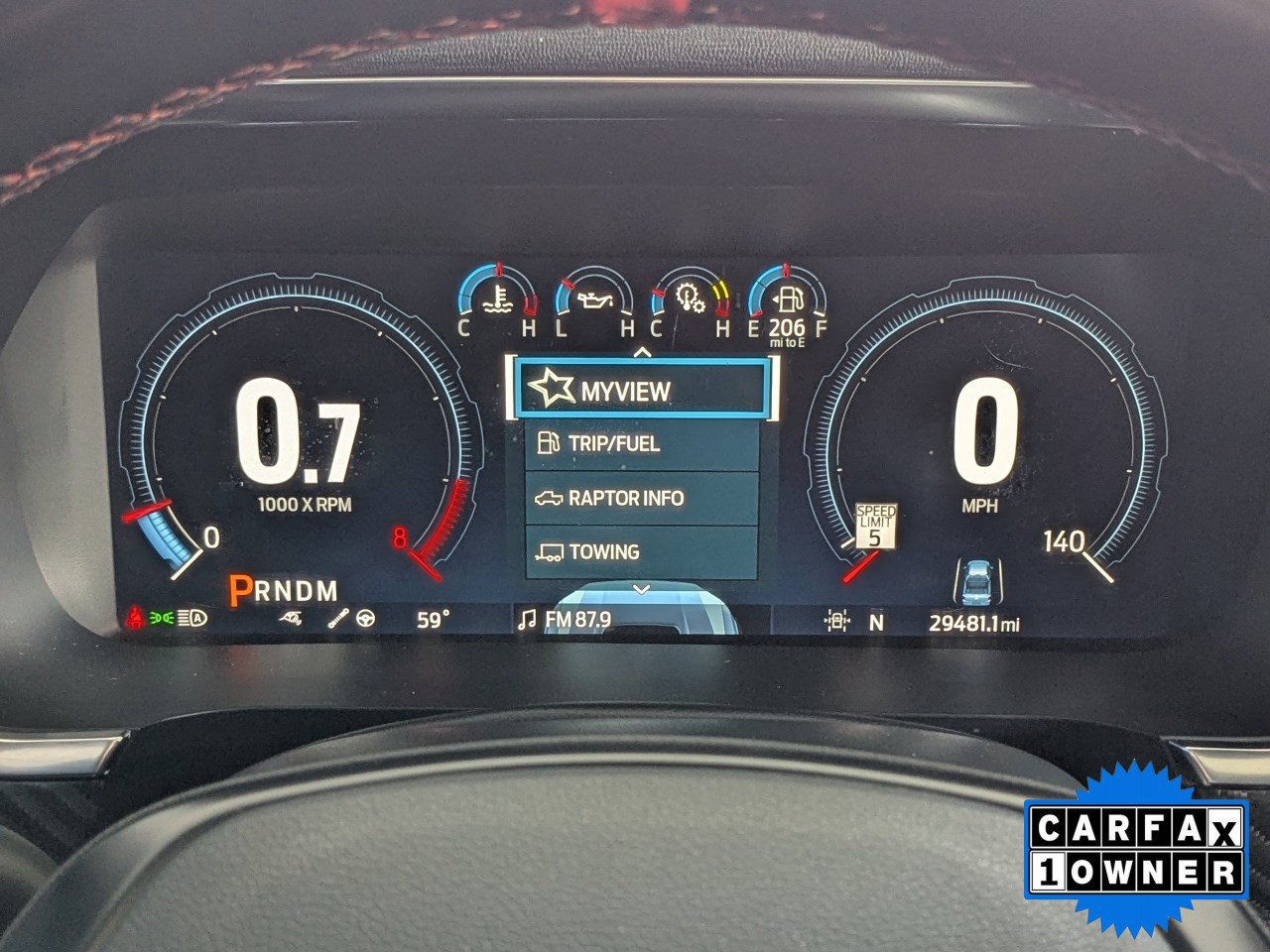 Certified 2023 Ford F150 Raptor w/ Equipment Group 802A Raptor R image 34