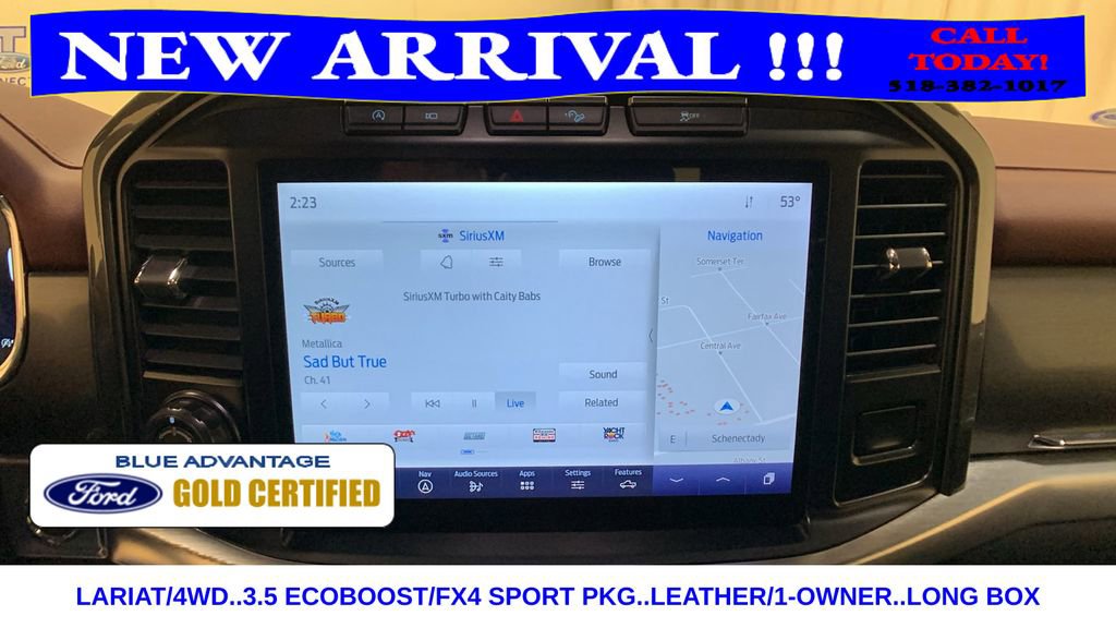 Certified 2021 Ford F150 Lariat w/ Equipment Group 502A High image 40