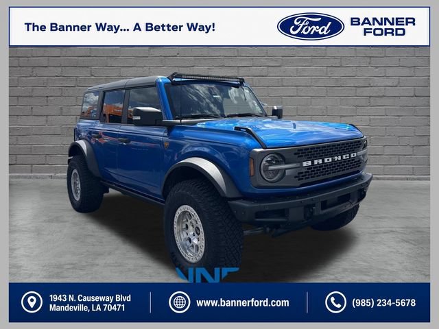 Certified 2022 Ford Bronco Badlands AWD/4WD image 1