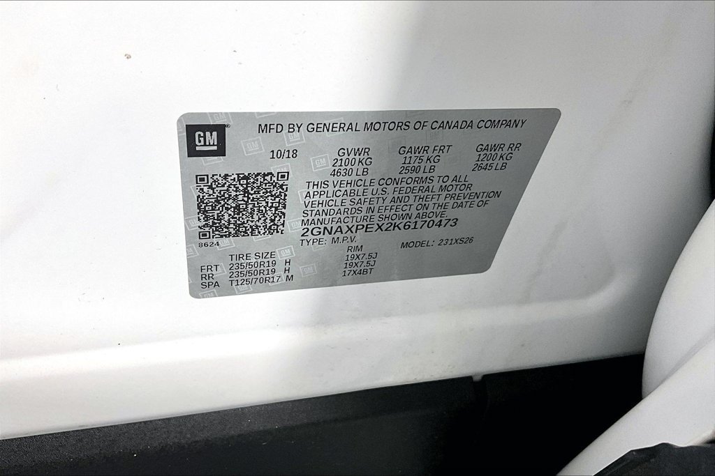 Used 2019 Chevrolet Equinox Premier FWD image 32