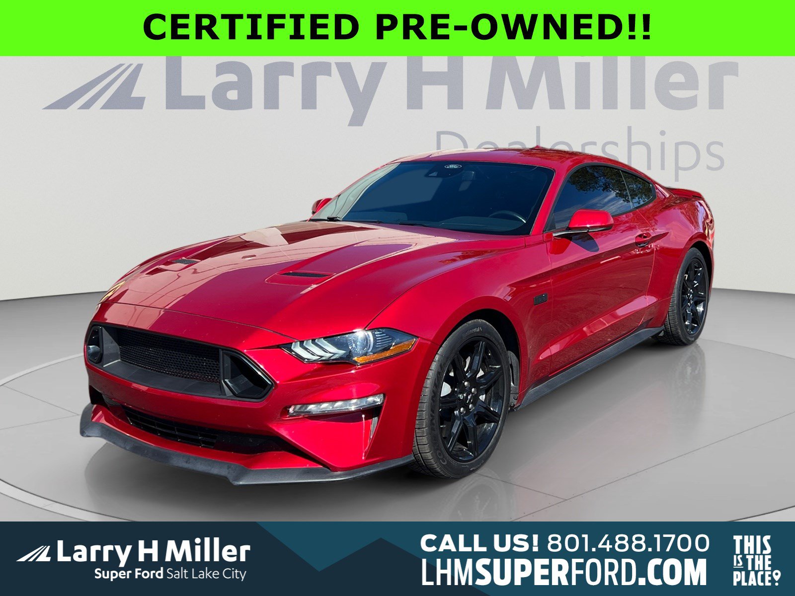 Certified 2021 Ford Mustang Coupe w/ 2.3L High Performance Package