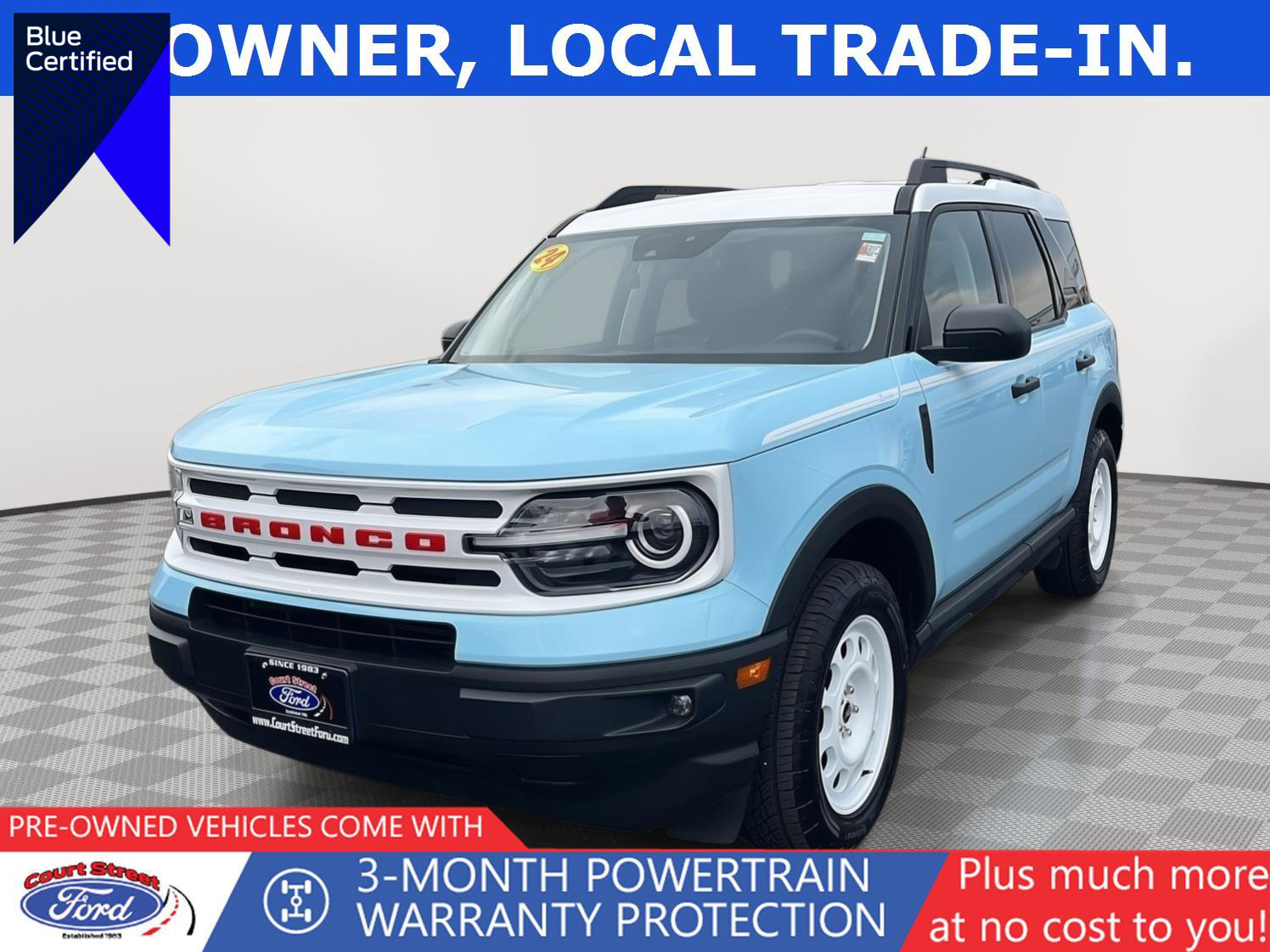 Certified 2024 Ford Bronco Sport Heritage w/ Heritage Convenience Package