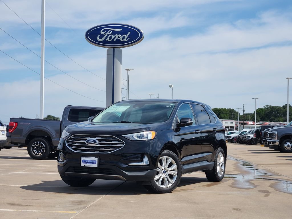 Certified 2021 Ford Edge Titanium w/ Cargo Accessory Package FWD image 3