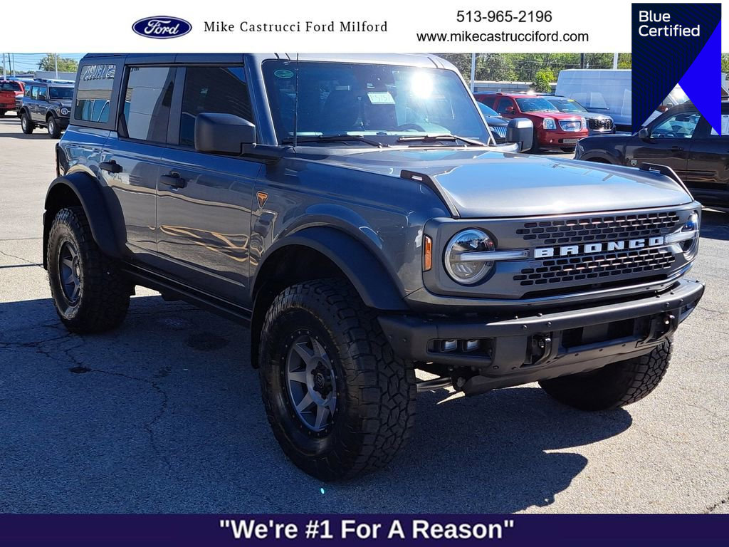 Certified 2023 Ford Bronco Badlands w/ Sasquatch Package