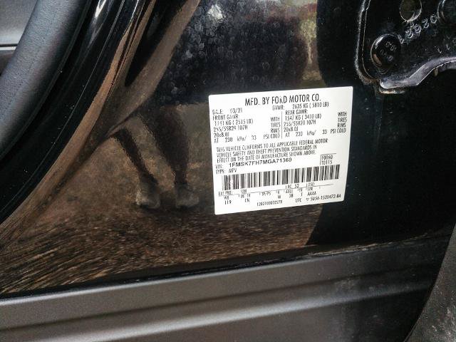 Certified 2021 Ford Explorer Limited w/ Equipment Group 301A RWD image 22