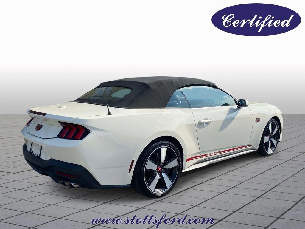 Certified 2025 Ford Mustang GT Premium w/ 60th Anniversary Package image 4
