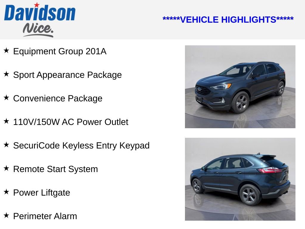 Certified 2022 Ford Edge SEL w/ Sport Appearance Package AWD/4WD image 4