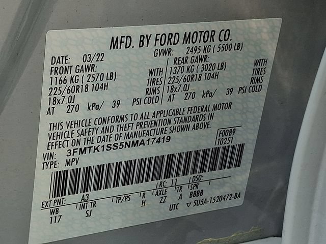 Certified 2022 Ford Mustang Mach-E Select AWD/4WD image 27